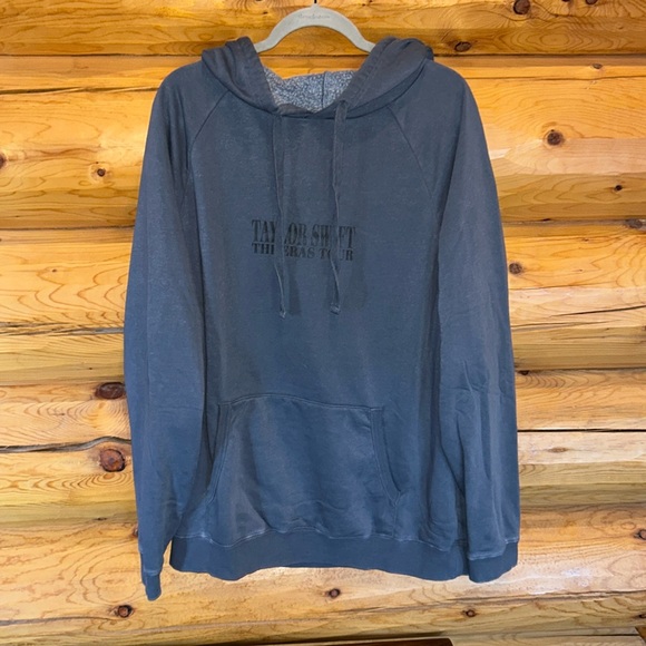 Taylor Swift Tops - Taylor Swift EUC The Eras Tour 2023 Hoodie Sweatshirt Size XL in Washed Blue